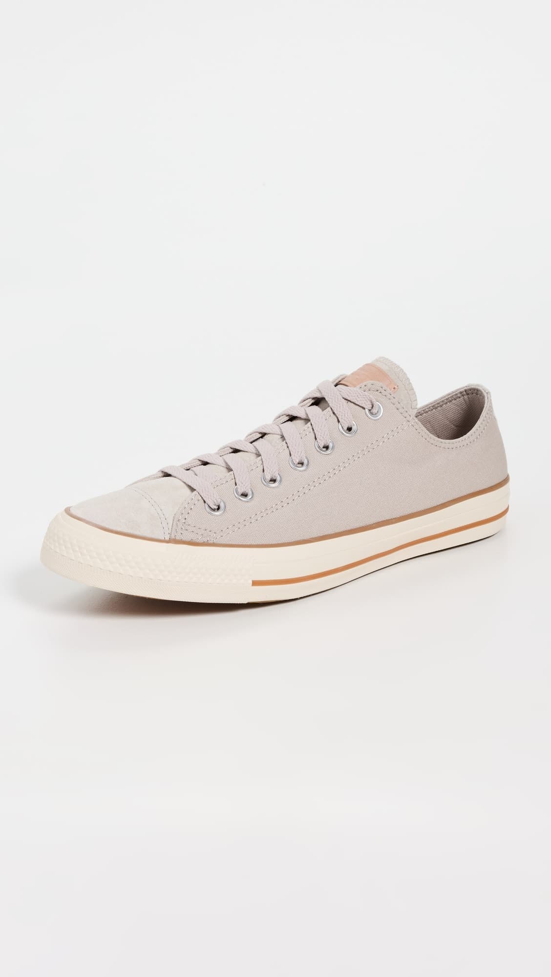 Canvas and Leather Sneakers